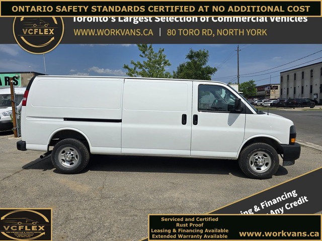 2023 GMC Savana Van G2500 - V6 Gas - Sliding Door - Extended Whe in Cars & Trucks in City of Toronto