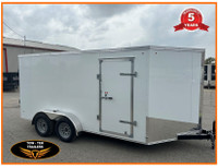 2024-Tow Tek TITAN 7 x 14 Steel Cargo trailer,3 Year Warranty