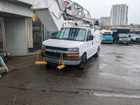 2012 chevy express 3500 RWD 3500 135" Bucket Truck Certified