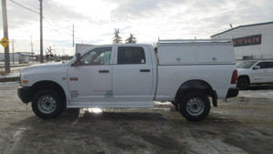 2012 RAM 3500 SLT CREW CAB SERVICE CANOPY