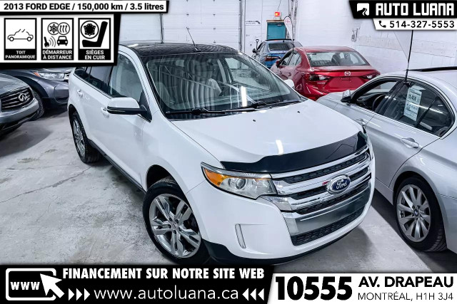 2013 FORD Edge Limited AWD/GPS/TOIT PANO/CUIR/CAMERA/DEMARREUR in Cars & Trucks in City of Montréal - Image 2