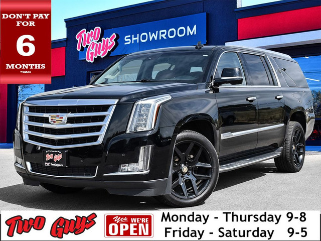 2016 Cadillac Escalade ESV Luxury 6.2L 4WD | 7 Pass | DVD | Nav  in Cars & Trucks in St. Catharines