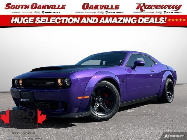 2018 Dodge Challenger SRT DEMON | VERY RARE | DEMON CRATE INCLUD in Cars & Trucks in Oakville / Halton Region