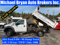 2011 FORD F450 - DUMP TRUCK *ONLY 108K* NEW BLOW-OUT PRICE