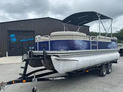GORGEOUS TRIPLE PONTOON TRITOON JUST ARRIVED! 2012 LOWE SS210 XL - THIS HIGH PERFORMANCE TRITOON IS...