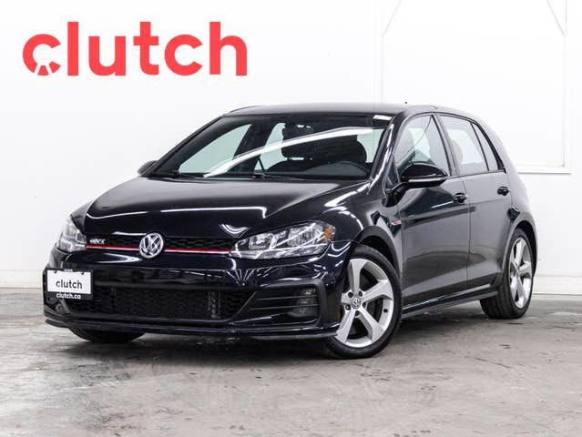 2019 Volkswagen Golf GTI Base w/ Apple CarPlay & Android Auto, H in Cars & Trucks in City of Toronto