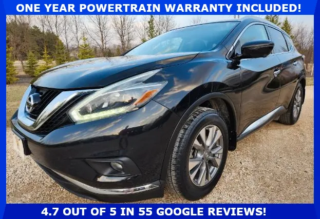 2018 Nissan Murano SL AWD NAVIGATION/REAR CAMERA