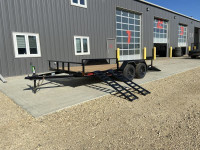 2024 Double A Trailers Utility Trailer 83in. x 14' (7000LB GVW)