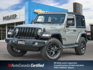 2023 Jeep Wrangler Willys | Navigation | Heated Seats | Black out Package