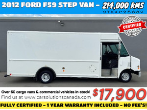 2012 FORD SUPER DUTY F-59 ***STEP VAN***FULLY CERTIFIED*** STEP