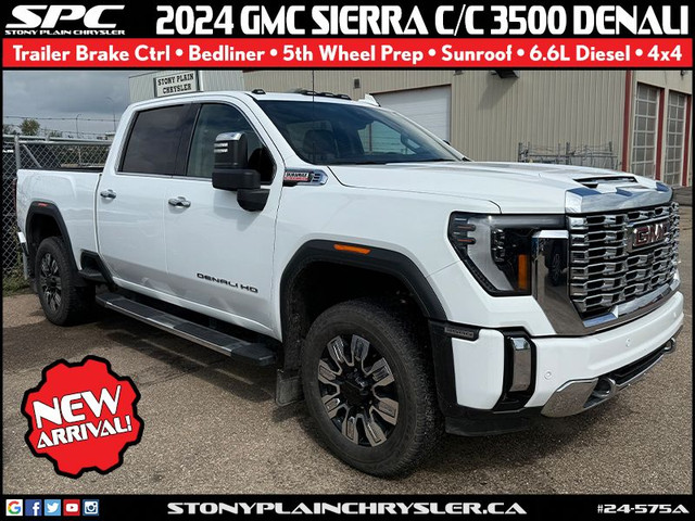 2024 GMC Sierra 3500HD 4WD Crew Cab Standard Box Denali for sale in Cars & Trucks in St. Albert