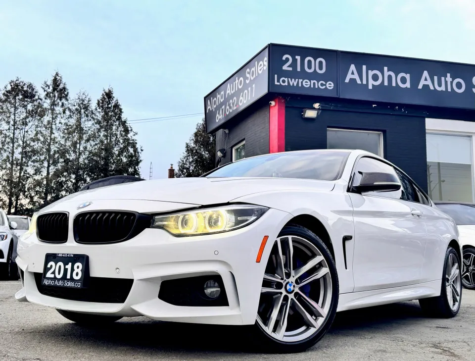 2018 BMW 4 Series 430i xDrive Coupe |M-SPORT PCKG|PREM ESSENTIAL