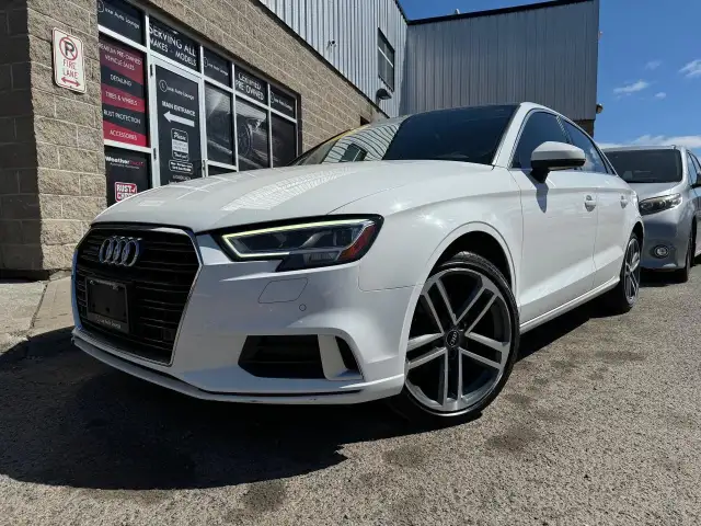 2018 Audi A3 TECHNIK, LOW KM, B&O STEREO, NAV, BACK-UP CAM! in Cars & Trucks in Ottawa - Image 3