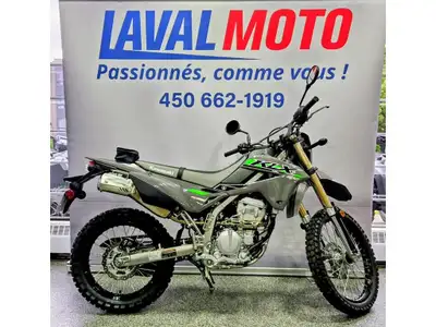 Laval Moto 2025 Kawasaki KLX300 Fin de saison = meilleures offres! Réservez maintenant et roulez en...