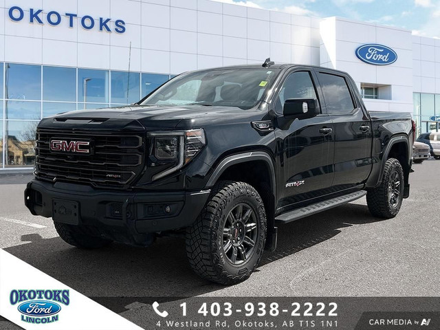 2024 GMC Sierra 1500 AT4X MASSAGE SEATS/SUNROOF/ BLIND SPOT A... in Cars & Trucks in Calgary
