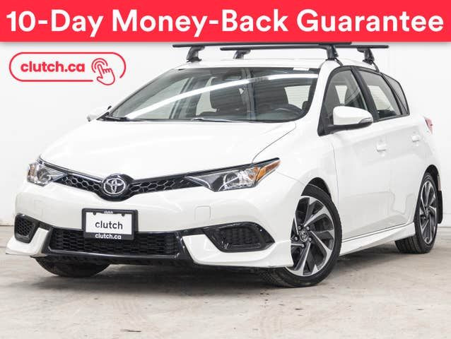 2017 Toyota Corolla iM 1.8L w/ Rearview Cam, A/C, Bluetooth in Cars & Trucks in City of Toronto