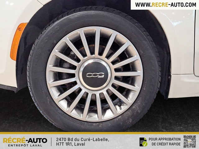 2015 Fiat 500C LOUNGE EDITION CONVERTIBLE AUCUN ACCIDENT BAS KM in Cars & Trucks in Laval / North Shore - Image 4
