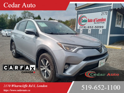 2018 Toyota RAV4 AWD XLE | 1 YEAR POWERTRAIN WARRANTY INCLUDED