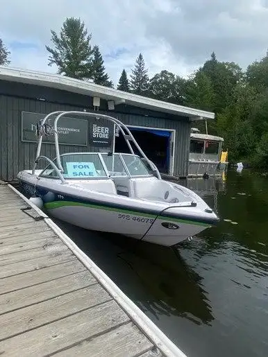 Exceptional Used Ski Boat for Family Watersports Fun! We hope to 'ski' you this summer in this this...