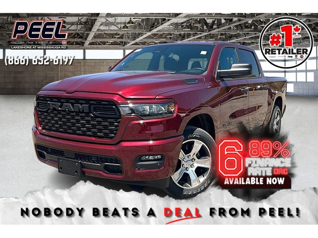 2025 Ram 1500 TRADESMAN | DEMO | LEVEL 1 EQUIP | SPORT APP PKG in Cars & Trucks in Mississauga / Peel Region