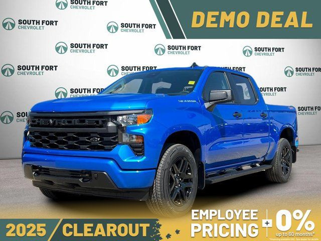 2025 Chevrolet Silverado 1500 Custom 4WD Crew Cab | in Cars & Trucks in Strathcona County