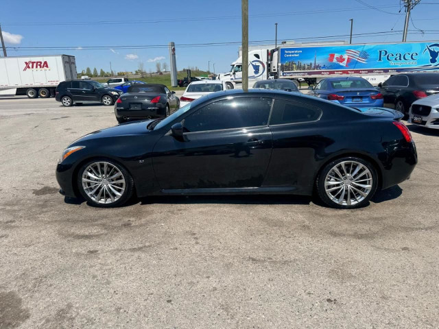 2014 Infiniti Q60 SPORT, MANUAL, ONLY 142KMS, LOADED, CERTIFIED in Cars & Trucks in London - Image 2