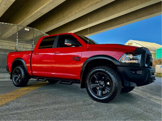 2022 Ram 1500 Classic Warlock CREW 4WD PWR HEAT SEAT/WHEEL NAV A in Cars & Trucks in Delta/Surrey/Langley