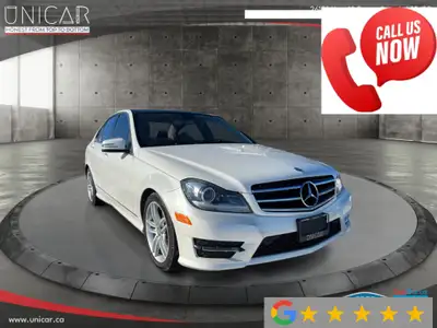 2014 Mercedes-Benz C-Class C 300 4MATIC Luxury Meets Performance No Accidents |Low Km| Safety Certif...