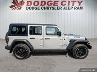 This Jeep Wrangler boasts a Intercooled Turbo Premium Unleaded I-4 2.0 L/122 engine powering this Au... (image 6)