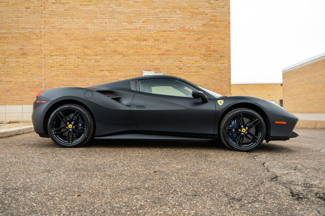 2017 Ferrari 488 Spider Special option MATTE BLACK PAINT in Cars & Trucks in Mississauga / Peel Region - Image 4