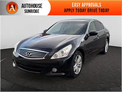 2011 INFINITI G37X WITH 225246 KMS, ALL-WHEEL DRIVE, BACKUP CAMERA, SUNROOF, DRIVE MODES, MEMORY SEA...