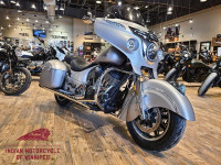 2017 Indian Motorcycle Chieftain Limited Silver Smoke