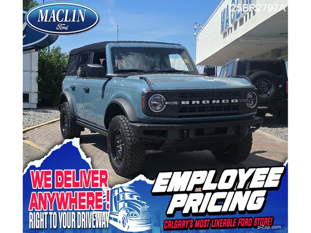 2023 Ford Bronco BLACK DIAMOND | 7 SPD MANUAL in Cars & Trucks in Calgary