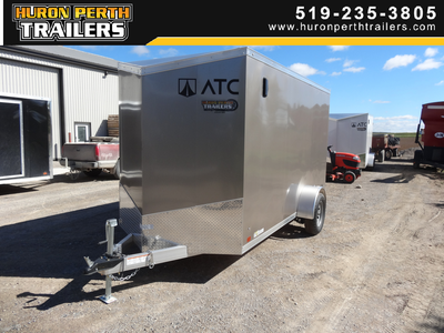 HURON PERTH TRAILERS BLOW OUT SALE!!!! 2023 ATC Raven 6x12 Enclosed Aluminum Trailer 6ft Wide x 12ft...