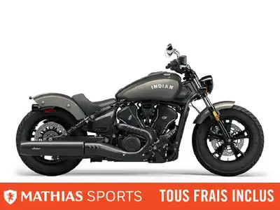 Concessionnaire des véhicules neufs et d'occasion. Cruiser INDIAN Scout Sixty Bobber Limited 2025 FI...