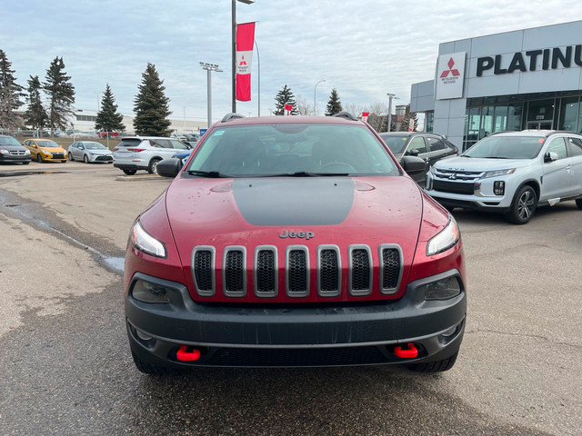 2017 Jeep Cherokee Trailhawk 3.2L V6 | One Owned - Accident Free in Cars & Trucks in Calgary - Image 2