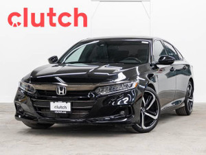 2022 Honda Accord Sport w/ Apple CarPlay & Android Auto, Power Moonroof, Rearview Cam