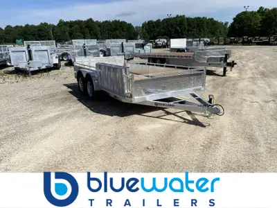 Canadian Mennonite Built Side Loader Aluminum Utility Trailer is $7,015.00 ! Ord: E1557-4038 - Ser:...