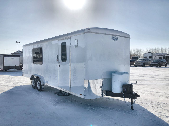 2022 Forest River 8x24 5200lb axles - Loaded Office Trailer in Cargo & Utility Trailers in St. Albert - Image 4