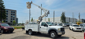 2006 Ford Super Duty F-450 DRW Diesel 34 foot Bucket Truck Boom