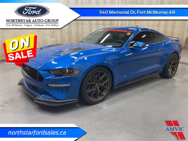 2021 Ford Mustang GT Premium - Leather Seats in Cars & Trucks in Fort McMurray