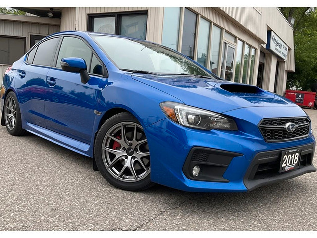 2018 Subaru WRX SPORT-TECH 6M - LTHR! NAV! BACK-UP CAM! BSM! SUN in Cars & Trucks in Kitchener / Waterloo