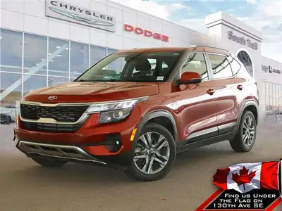 Used | Kia | Seltos | EX | AWD | 2021 | Orange | The 2021 Kia Seltos EX AWD is a versatile and styli...