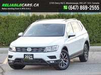 2021 Volkswagen Tiguan COMFORTLINE | Panoroof | Leather | Clean 