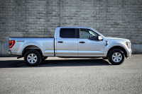 This 2023 Ford F-150 is for sale today. This crew cab 4X4 pickup has 64,855 kms. It's silver in colo... (image 1)