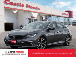 2021 Honda Civic Touring | Leather Seats | Honda Sensing | Navi |