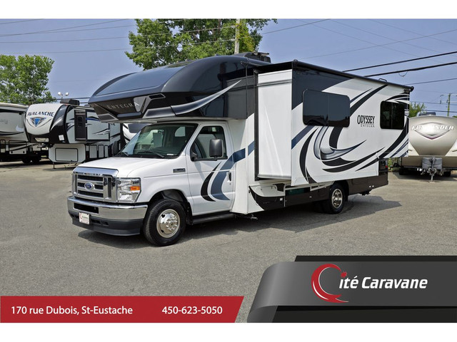 2021 Entegra Coach Odyssey 24B 1 extension ! Partial paint + cri in RVs & Motorhomes in Laval / North Shore