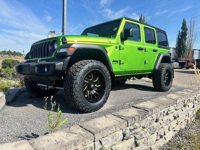 2025 Jeep Wrangler LIFTED Sport S 4 Door 4x4 Nav Capable in Cars & Trucks in St. Albert - Image 2