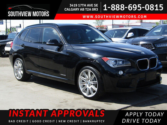 2015 BMW X1 xDrive35i M-SPORT/CARPLAY/NAVI/BCAM/LEATHER/S.ROOF in Cars & Trucks in Calgary
