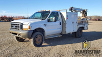 FORD F-450 XL 4x4 Mechanic Service Truck with Picker Crane